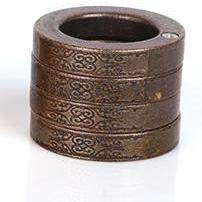 Brass Folding Knuckles – Ring with Transformable Self Defense Jewelry