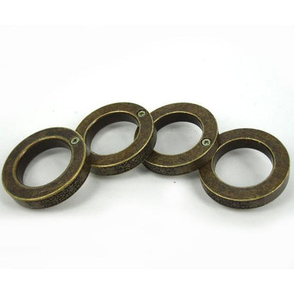 Brass Folding Knuckles – Ring with Transformable Self Defense Jewelry