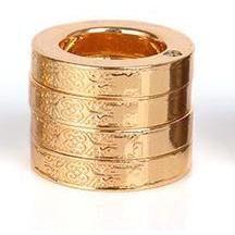 Brass Folding Knuckles – Ring with Transformable Self Defense Jewelry