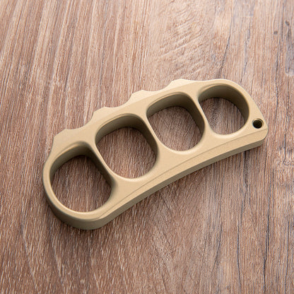 Brass Four Finger Knuckles – 7075 Aluminum with Pea Pods 15mm Ultra Thick Lightweight