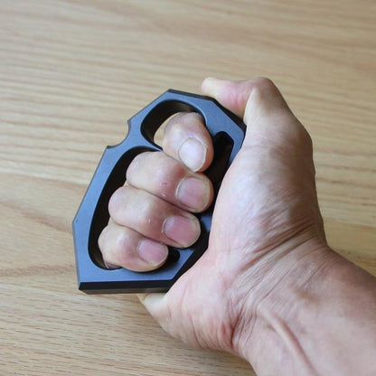 Brass Four Finger Knuckles – Aluminum Alloy with Black Oxide 15mm Lightweight