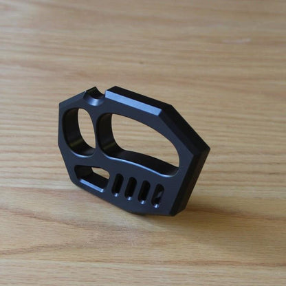 Brass Four Finger Knuckles – Aluminum Alloy with Black Oxide 15mm Lightweight