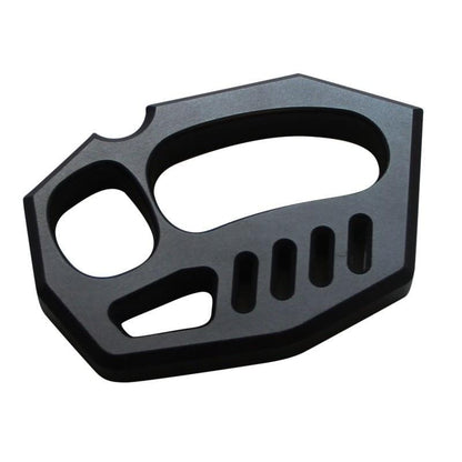 Brass Four Finger Knuckles – Aluminum Alloy with Black Oxide 15mm Lightweight