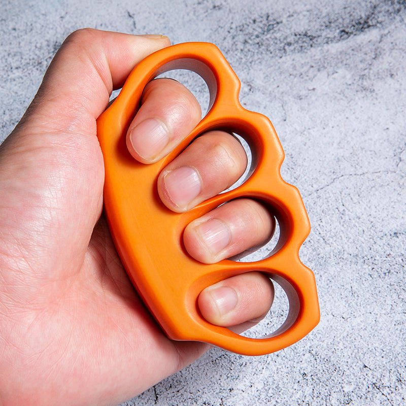 Brass Four Finger Knuckles – Bakelite with 25mm Ultra Thick Lightweight EDC
