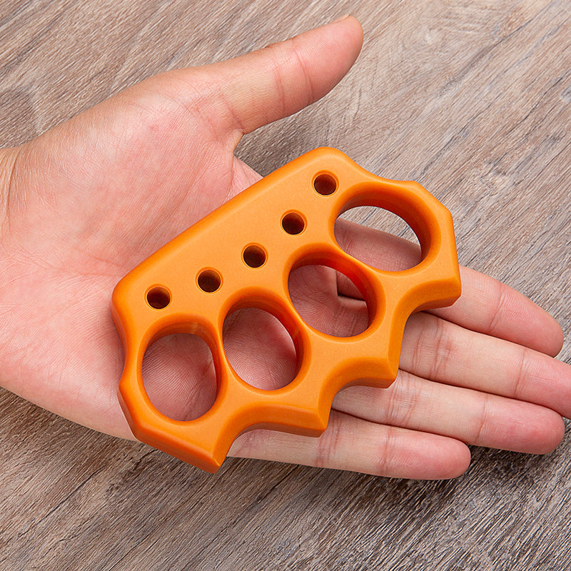 Brass Four Finger Knuckles – Bakelite with Vintage Dalton 22mm Ultra Thick Non-Metal