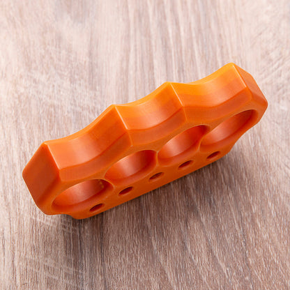 Brass Four Finger Knuckles – Bakelite with Vintage Dalton 22mm Ultra Thick Non-Metal