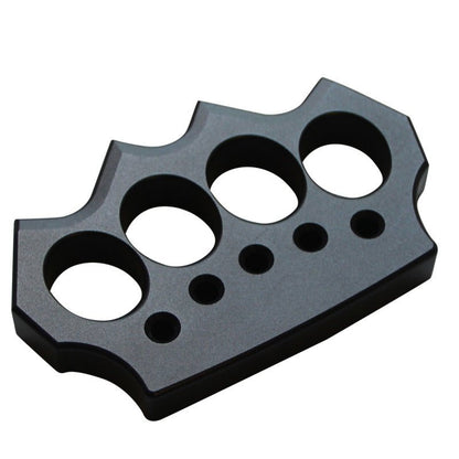 Brass Four Finger Knuckles – Black Oxide 15mm Lightweight with Aluminum Alloy