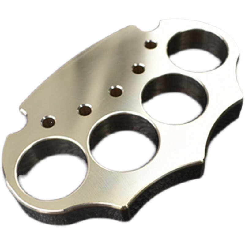Brass Four Finger Weight – CNC Engraved 4-Finger Heavy Duty EDC Collectible 440g
