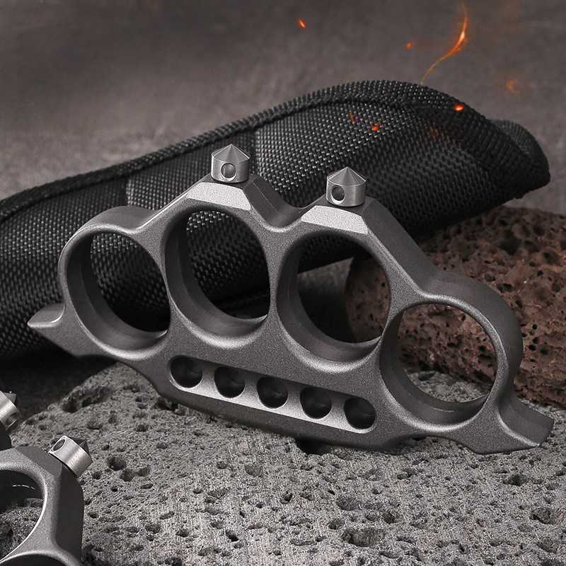 Brass Four Finger Knuckles for Collecting And Responsible Everyday Carry