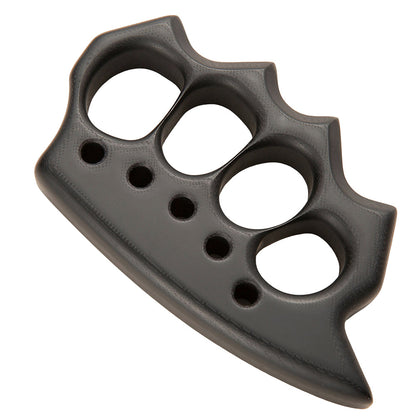 Brass Four Finger Knuckles – G10 Fiber Glass with 21mm Ultra Thick Kubotan Tip