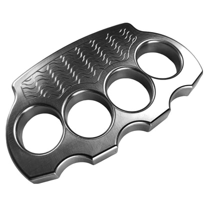 Brass Four Finger Knuckles – H59 with Duster Self Defense with Anti-Slip Tactical 640g