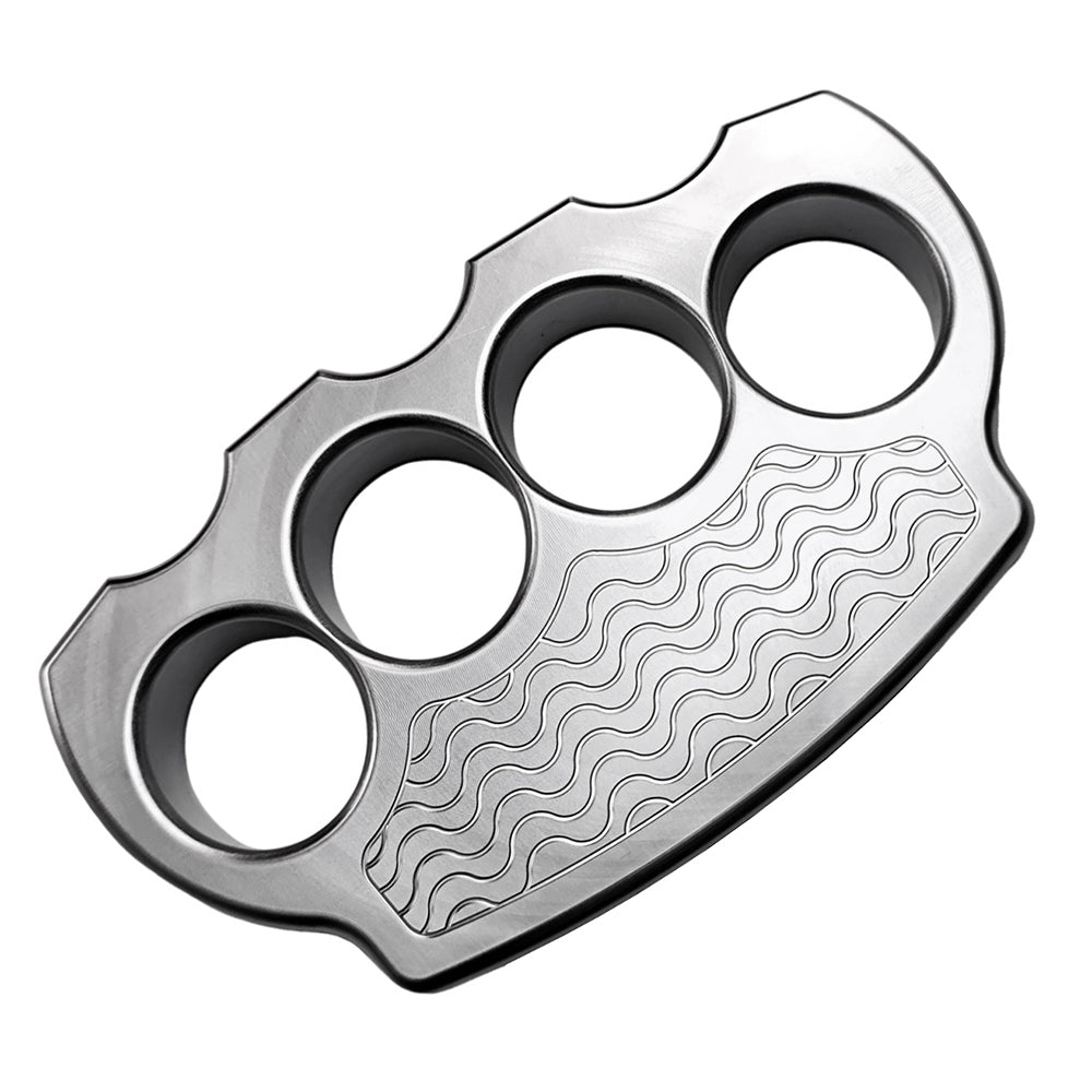 Brass Four Finger Knuckles – H59 with Duster Self Defense with Anti-Slip Tactical 640g