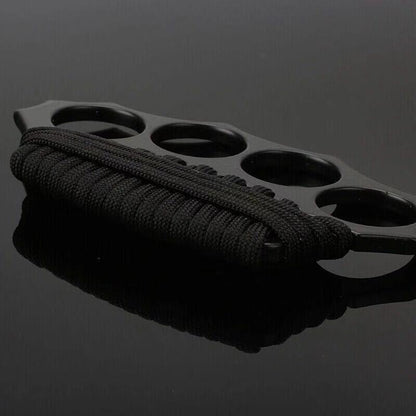 Brass Four Finger Knuckles – Hard Alloy with Military Design Slim Profile Grip Bands