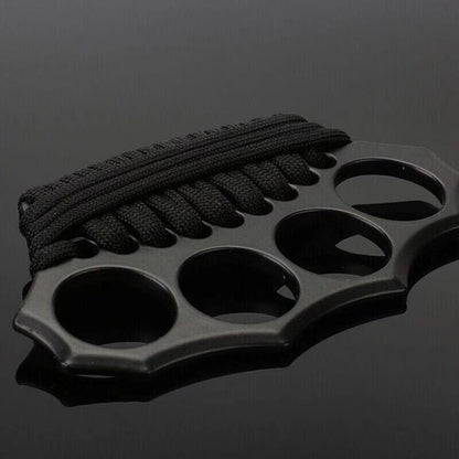 Brass Four Finger Knuckles – Hard Alloy with Military Design Slim Profile Grip Bands