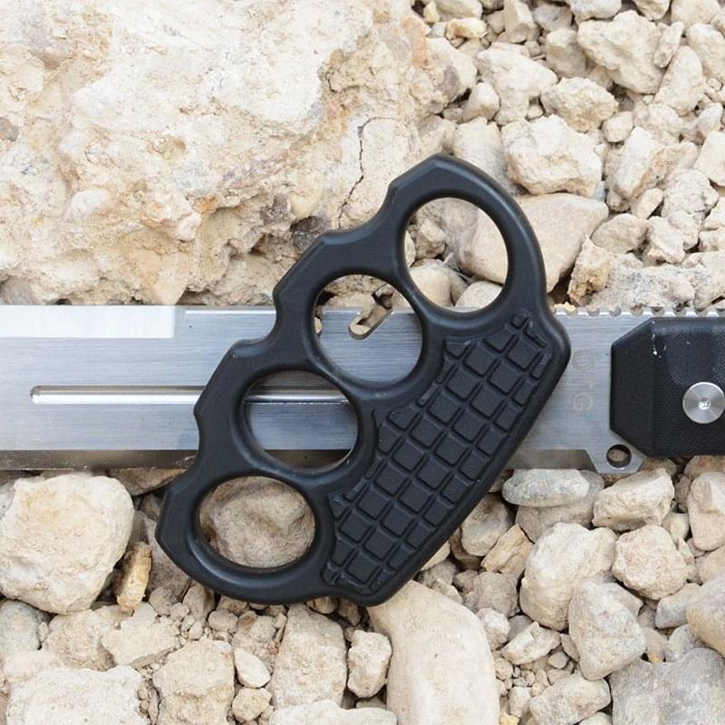 Brass Four Finger Knuckles – High-Strength Polymer Ultra-Thick 16mm with Non-Metal 70g