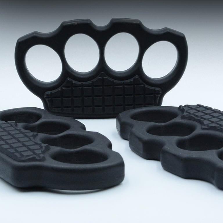 Brass Four Finger Knuckles – High-Strength Polymer Ultra-Thick 16mm with Non-Metal 70g
