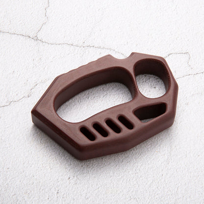 Brass Four Finger Knuckles – Micarta Extreme-Thick 20mm with Non-Metal Lightweight CNC