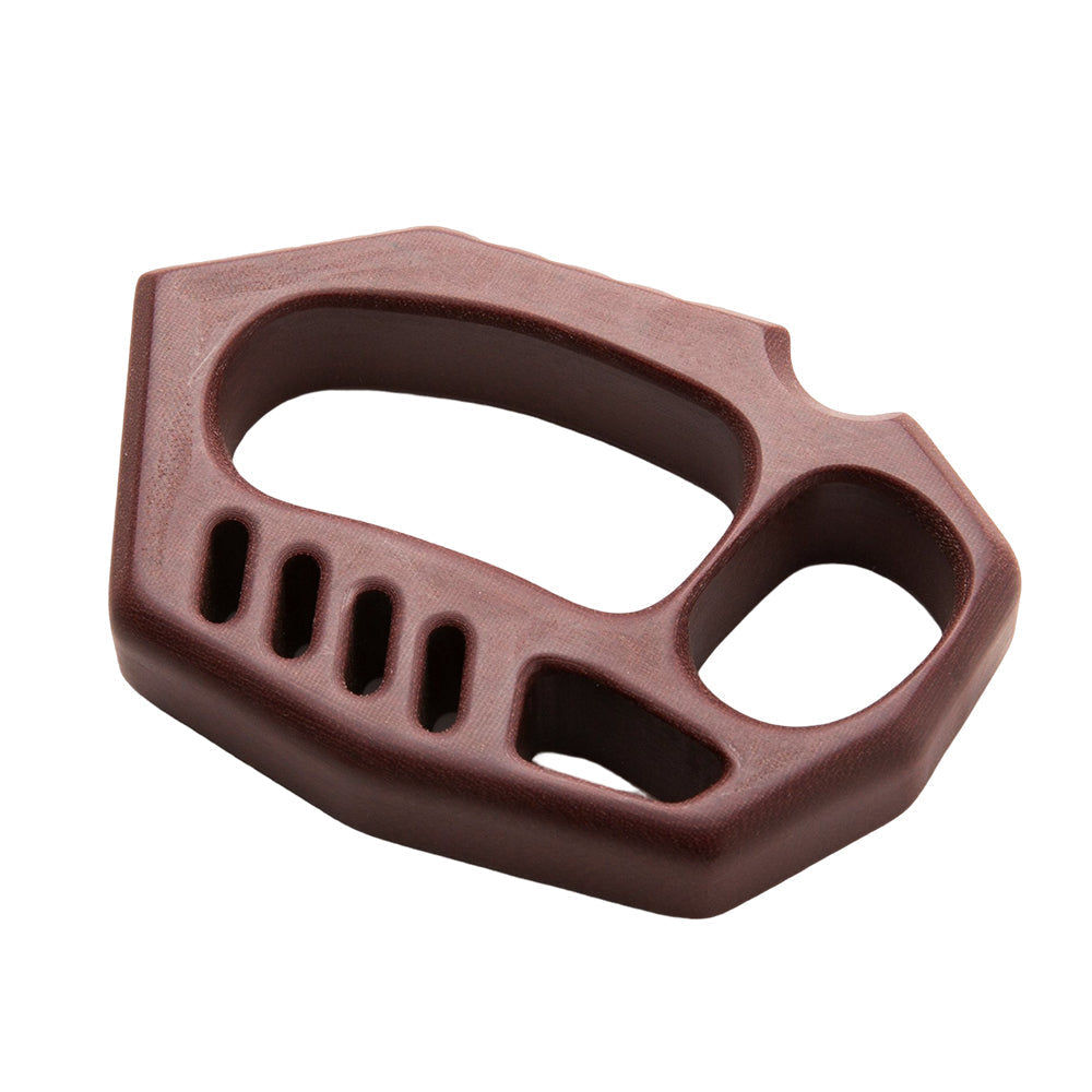 Brass Four Finger Knuckles – Micarta Extreme-Thick 20mm with Non-Metal Lightweight CNC