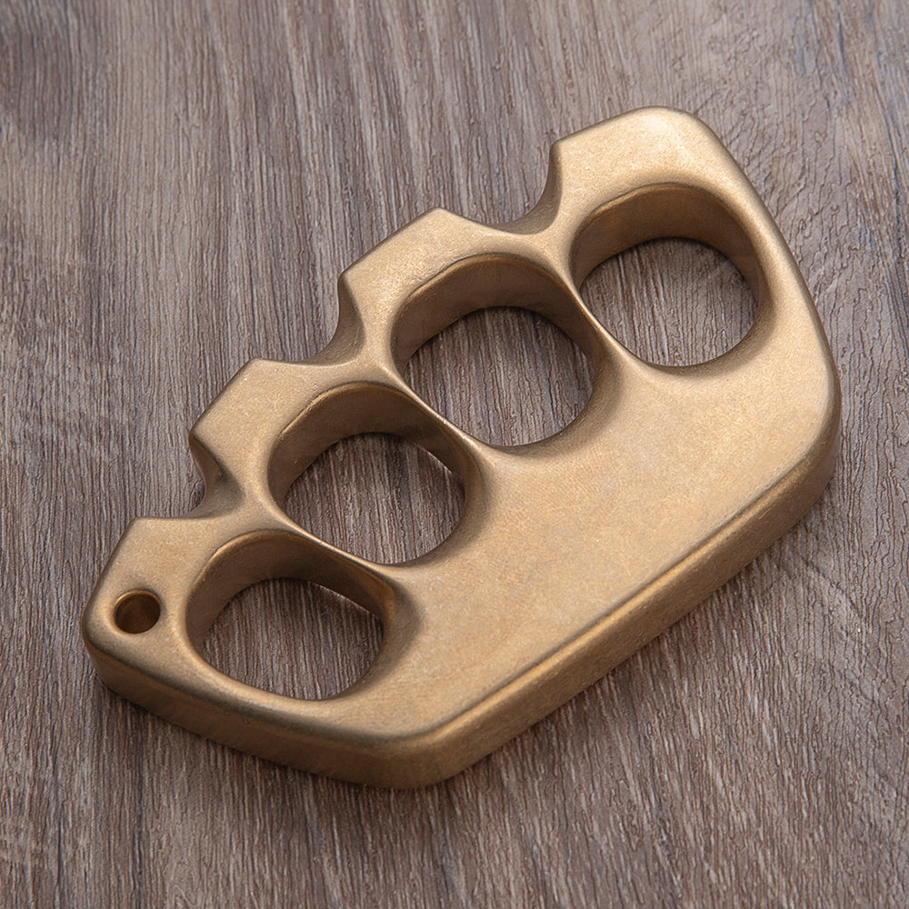 Brass Four Finger Knuckles – Model Z with Heavy Duty Ultra Large Holes