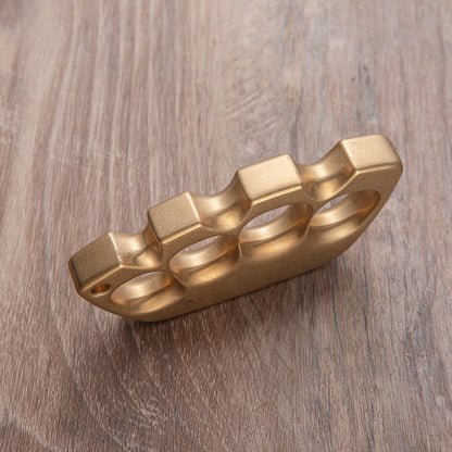 Brass Four Finger Knuckles – Model Z with Heavy Duty Ultra Large Holes