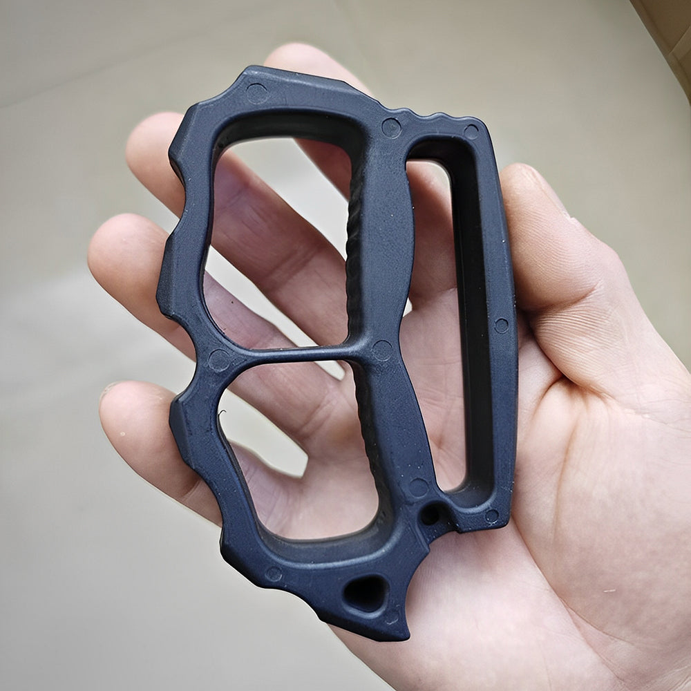 Brass Four Finger Knuckles – Nylon Polymer with 18mm Ultra Thick Non-Metal Lightweight