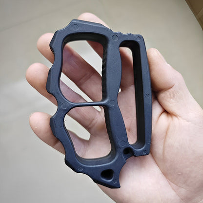 Brass Four Finger Knuckles – Nylon Polymer with 18mm Ultra Thick Non-Metal Lightweight