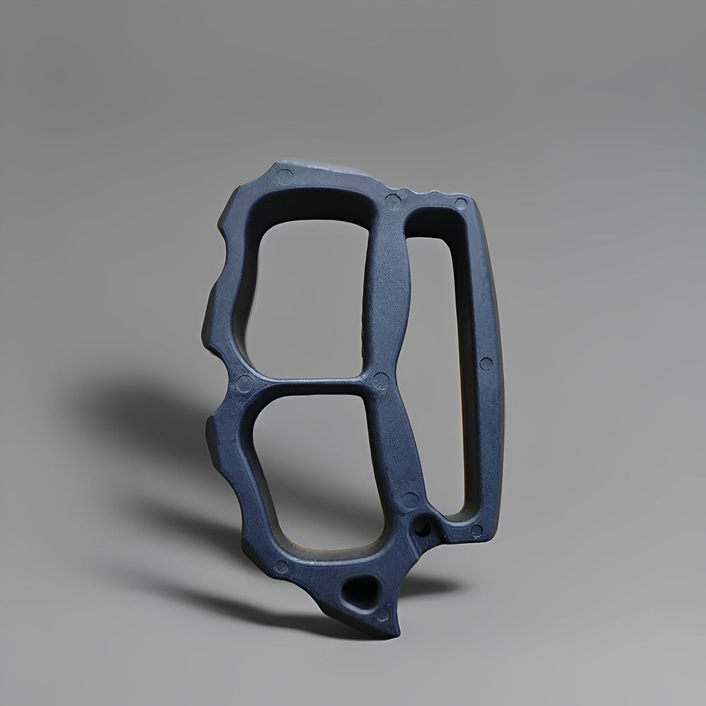 Brass Four Finger Knuckles – Nylon Polymer with 18mm Ultra Thick Non-Metal Lightweight