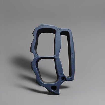 Brass Four Finger Knuckles – Nylon Polymer with 18mm Ultra Thick Non-Metal Lightweight