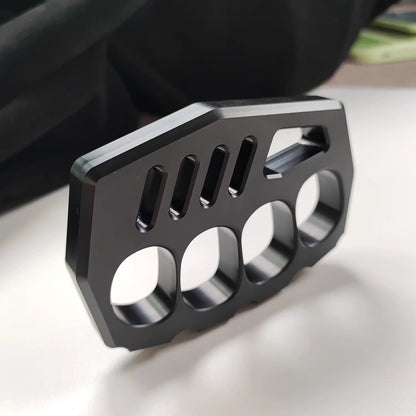 Brass Four Finger Knuckles – PVC Plastic with 14mm Ultra Thick Non-Metal Lightweight