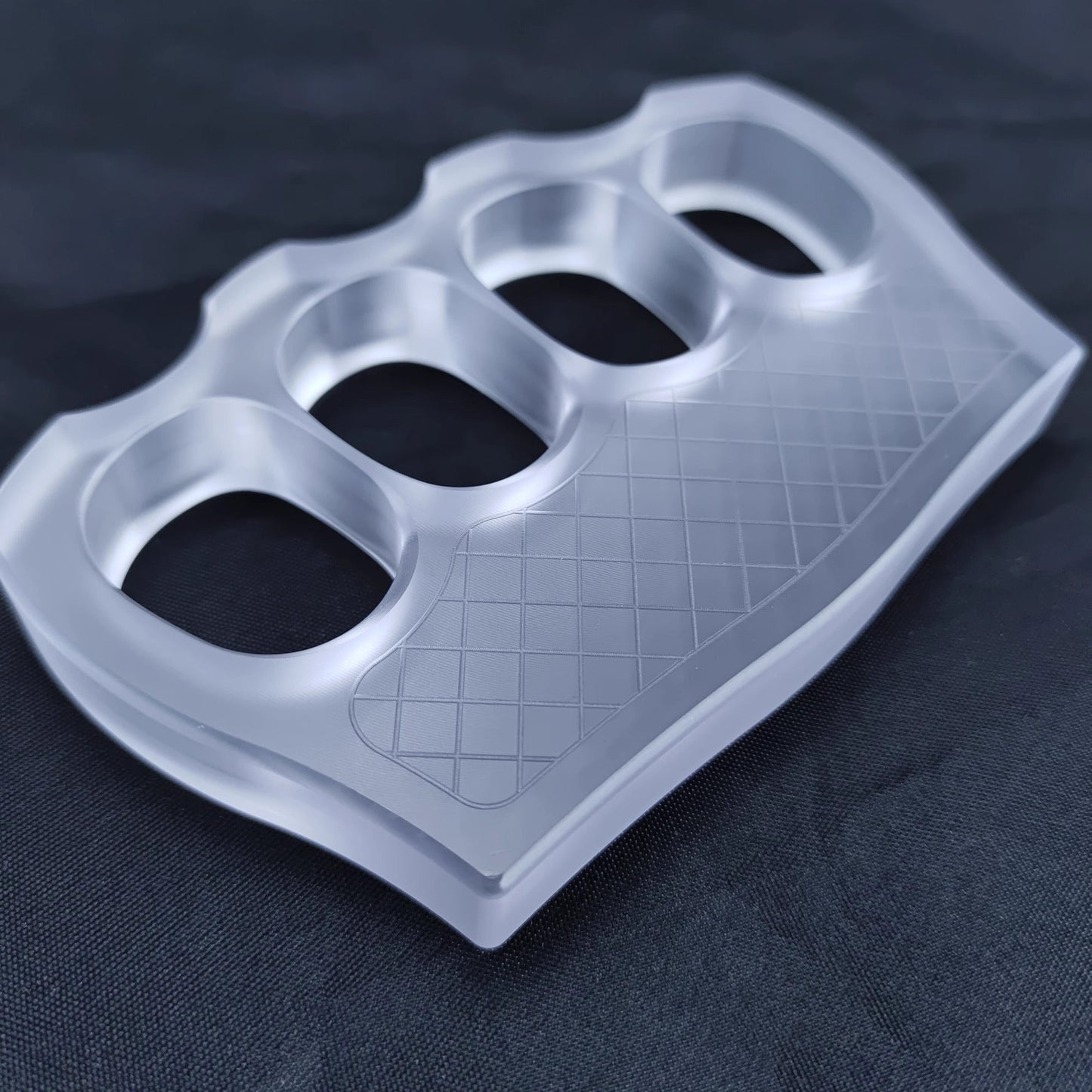 Brass Four Finger Knuckles – PVC Plastic with 14mm Ultra-Thick Non-Metal