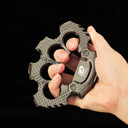 Brass Four Finger Knuckles – Zinc Alloy with CrossFire Game Edition 18mm Heavy Duty