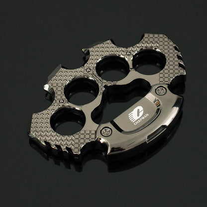 Brass Four Finger Knuckles – Zinc Alloy with CrossFire Game Edition 18mm Heavy Duty