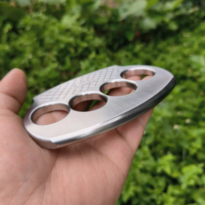 Brass Knuckles – Fascia Scraper Dual Purpose Massage Self Defense EDC Tool