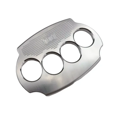Brass Knuckles – Fascia Scraper Dual Purpose Massage Self Defense EDC Tool
