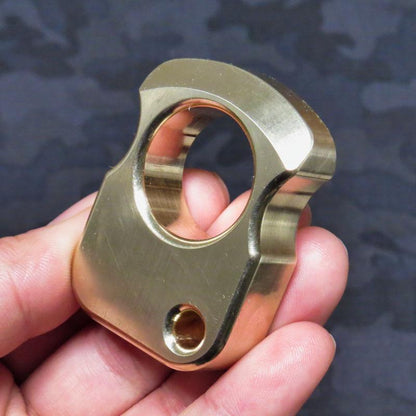 Brass Knuckles – H-59 Type 1000 Low-Profile Ring with Polished Non-Lethal 126g