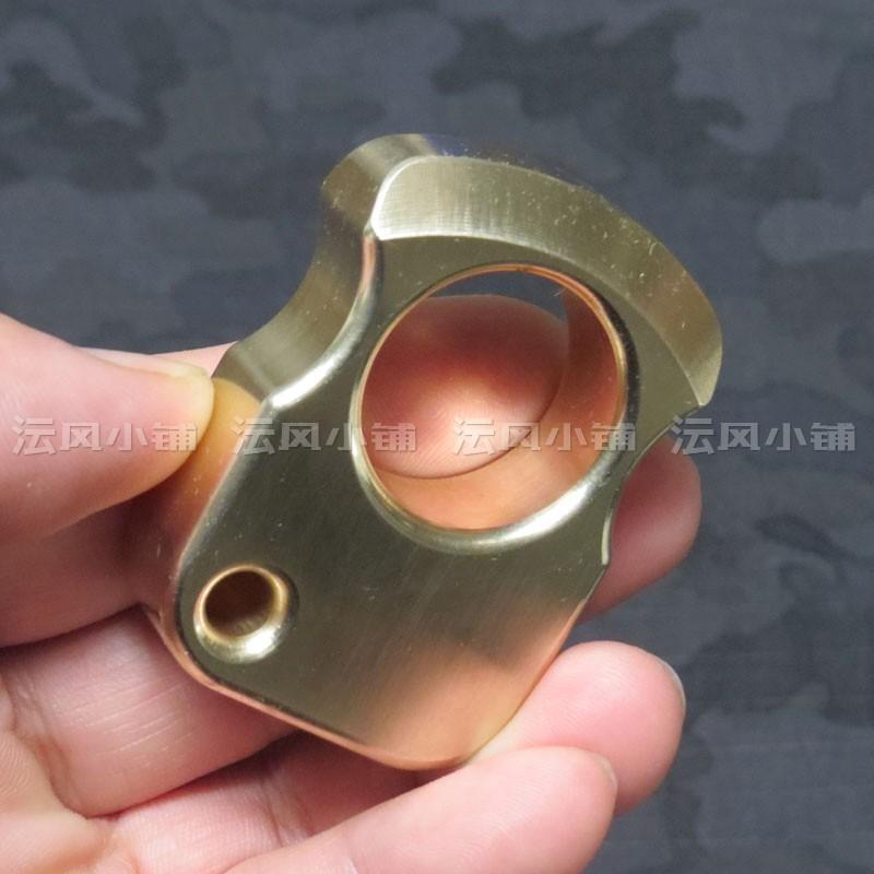 Brass Knuckles – H-59 Type 1000 Low-Profile Ring with Polished Non-Lethal 126g
