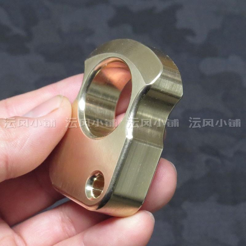 Brass Knuckles – H-59 Type 1000 Low-Profile Ring with Polished Non-Lethal 126g