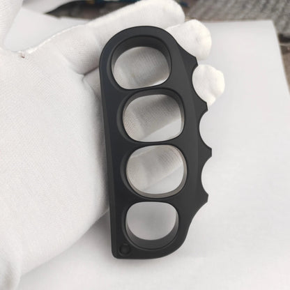 Brass Knuckles – Plastic with Pea Pod Duster Self Defense with Non-Metal Tactical 30g