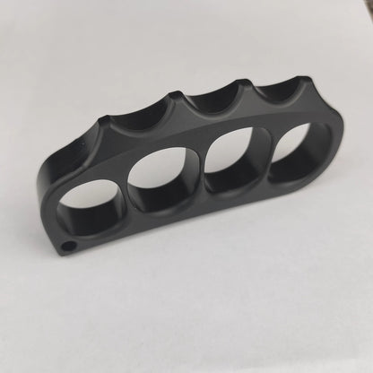 Brass Knuckles – Plastic with Pea Pod Duster Self Defense with Non-Metal Tactical 30g