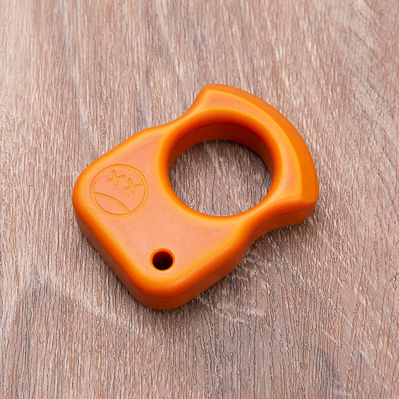 Brass Single Finger Knuckles – Bakelite with Lightweight Non-Metal