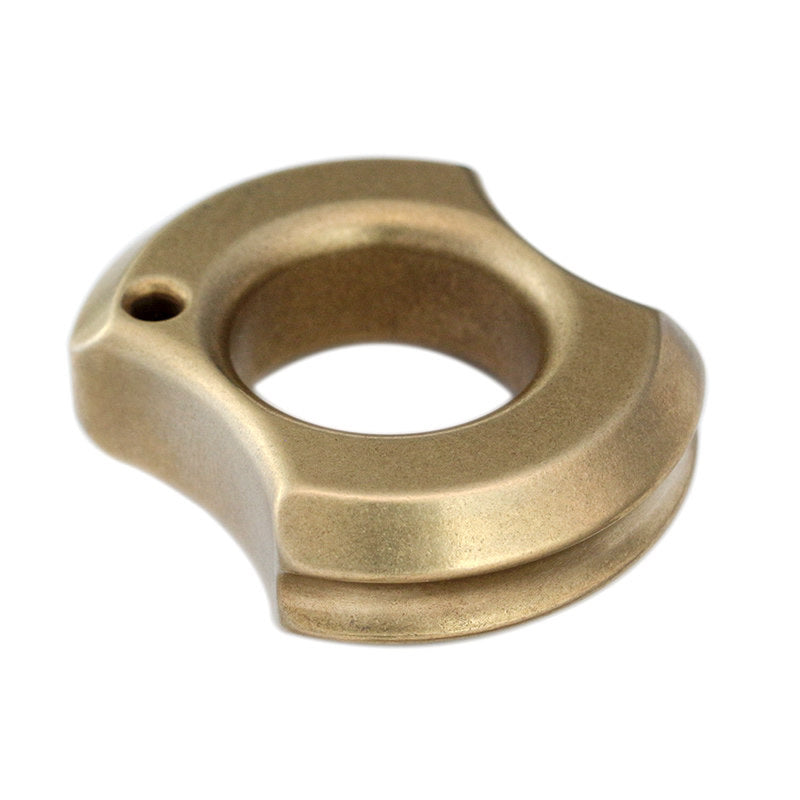Brass Single Finger Knuckles for Collecting And Responsible Everyday Carry