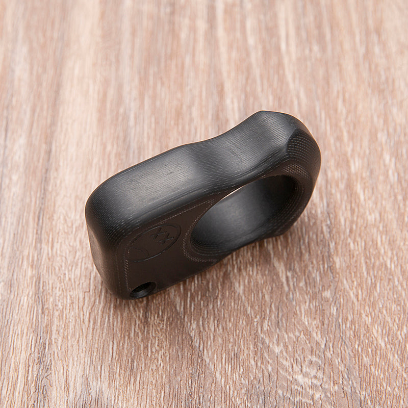 Brass Single Finger Knuckles – G10 Fiber Glass Ring with 15mm Ultra Thick Lightweight EDC