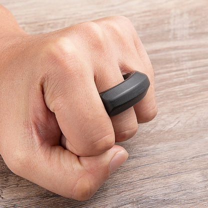 Brass Single Finger Knuckles – G10 Fiber Glass Ring with 15mm Ultra Thick Lightweight EDC
