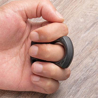 Brass Single Finger Knuckles – G10 Fiber Glass Ring with 15mm Ultra Thick Lightweight EDC