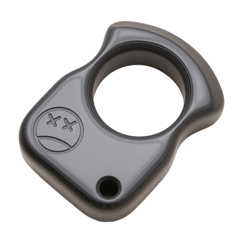 Brass Single Finger Knuckles – G10 Fiber Glass Ring with 15mm Ultra Thick Lightweight EDC