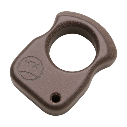 Brass Single Finger Knuckles – Micarta Ring for Alternative Styling, Collecting