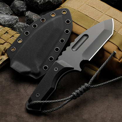 Bushcraft Knife – Savage Angel CPM-3V Full Tang with G10 Handle & Kydex Sheath