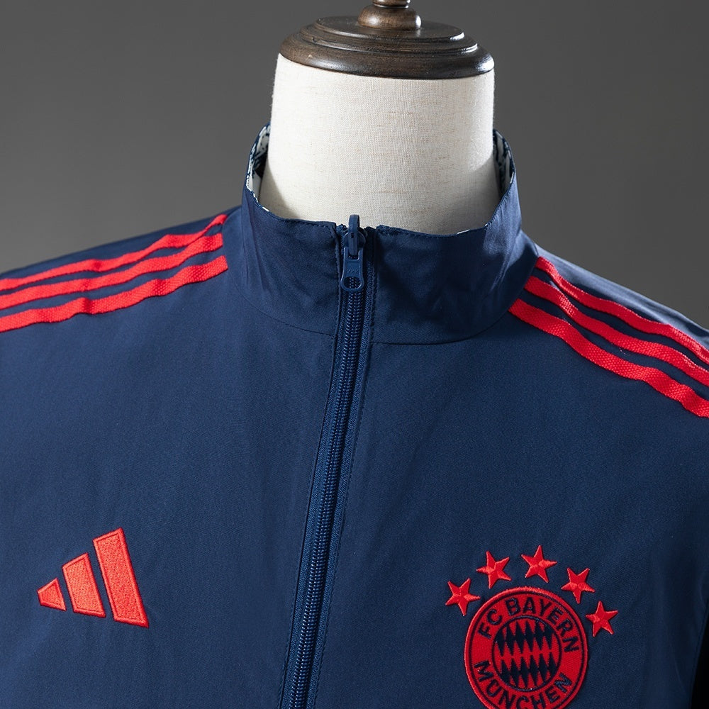 Bayern Munich Windbreaker 2025/26 Reversible Football Soccer Jacket