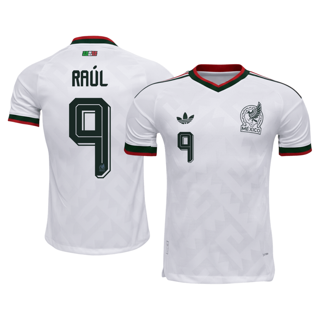 RAÚL #9 Mens Mexico World Cup Away Jersey 2026 - Player Version (Slim Fit)