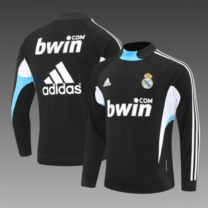 Retro Real Madrid Training Tracksuits 2008-09 Football Kit Soccer Jersey